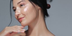 A woman with glowing skin from dermaplaning in Mt. Pleasant, SC